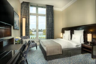 Kompaktes Superior Zimmer mit Blick auf Außenalster
