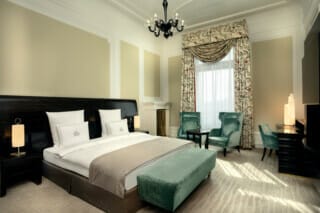 Schlafzimmer der Präsidentensuite