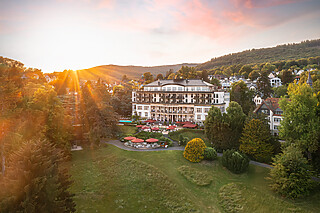 Falkenstein Grand Picknicken in Frankfurt im Parkt des Hotels Falkenstein Grand.