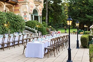 Villa Rothschild Villa Rothschild | Open-Air Terrasse | Heiraten in Frankfurt 